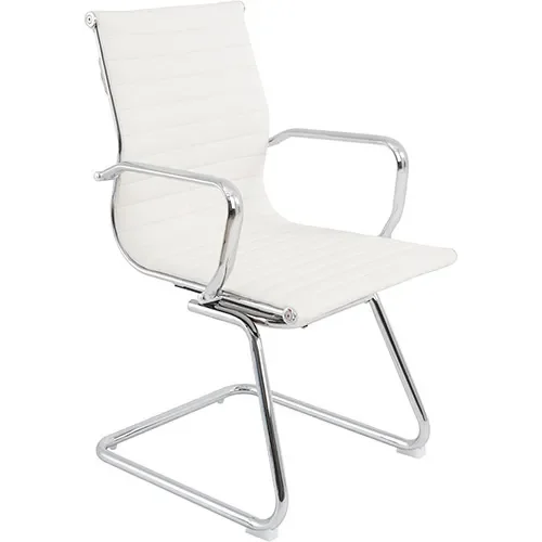 Cadeira Fixa Interlocutor Charles Eames Esteirinha 11a:branca - 2