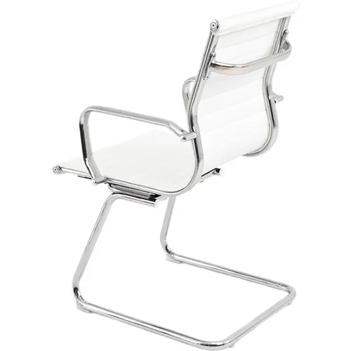 Cadeira Fixa Interlocutor Charles Eames Esteirinha 11a:branca - 6