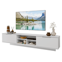 Ver imagem 3 de Rack Suspenso para TV até 80 Polegadas 218 cm 2 Portas Branco Stella Madesa