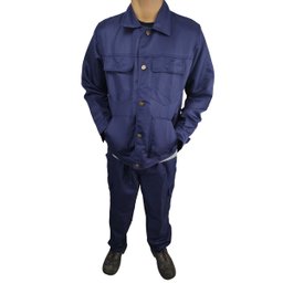 Conjunto Uniforme Epi Segurança Profissional Obra Trabalho Civil Operario Eletricista Mecanico Const - 9