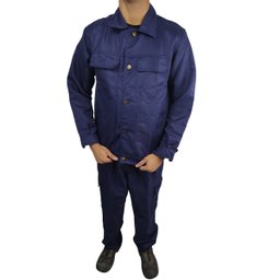 Conjunto Uniforme Epi Segurança Profissional Obra Trabalho Civil Operario Eletricista Mecanico Const - 2
