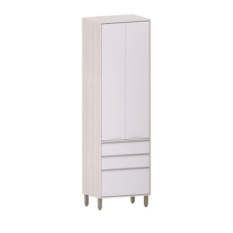 Paneleiro de Cozinha 70cm 2 Portas e 3 Gavetas Art Luciane Móveis
