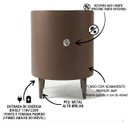 Ver imagem 5 de Mesa de Cabeceira Multifuncional Smart Ilusion: Carregador por Indução, LED Automático e Soft Close