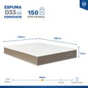 Ver imagem 3 de Cama Box Baú com Colchão de Espuma D33 Double Face Belin Casal 138cm