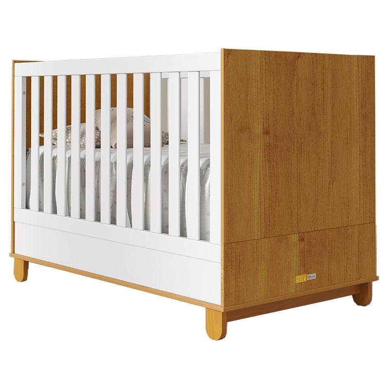 Berço Americano Zupy Freijó Branco Acetinado Eco Wood – Matic