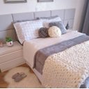 Ver imagem 2 de Almofada de nó Escandinavo Cinza