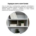 Ver mais imagens de Estante para Livros Arco 10 Nichos Branco - Artely Móveis