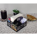 Ver imagem 3 de 25 Suportes Porta Guardanapos e Sachês de Mesa Mdf Burger para Lanchonete 1 Ao 25 Numerados