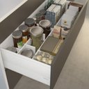 Ver imagem 2 de Painel Lateral Alumínio para Gaveta Alto Drawer Alta 199 X 550mm Branco Hafele 01 Par