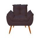 Ver imagem 5 de Kit Namoradeira Opala + 2 Poltronas para Sala Balaqui Decor Cor:cinza