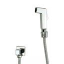 Ver imagem 6 de Ducha Higienica Cromada Acabamento Quadrado Completa