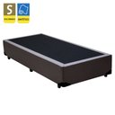 Ver imagem 2 de Cama Box Solteirão Sintético Marrom Emth 96x203x40
