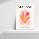Ver imagem 2 de Quadro Decorativo Abstrato Poster matisse 24x18cm - com Vidro:madeira Preta