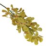 Haste De Flor Artificial Orquídea Vanda Amarela 85 Cm - 6