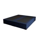 Ver imagem 3 de Cama Box Baú Queen Bipartido Azul 42x158x198