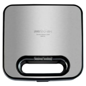 Grill e Sanduicheira Britânia Chapa em Cerâmica 750w