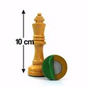 Ver imagem 4 de Jogo De Mesa Conjunto Para Xadrez estojo 107 REI 10 cm