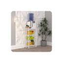 Ver imagem 1 de Fruteira de Chão para Cozinha Cesto 3 Andares Branca F.plus