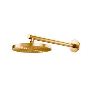 Chuveiro de Parede Eden Redondo R200 Ouro Escovado - Docol