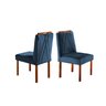 Conjunto Sala de Jantar Lisy 4 Lugares Mesa e Cadeiras Madeira Maciça Verona - 3