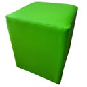 Ver imagem 1 de Puff Banqueta Quadrado Cubo em Corino Corano®:verde