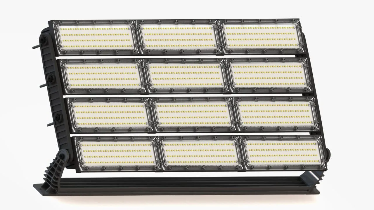 Refletor Preto 1200w Led Osram Standard 110000lm Ip66 Big