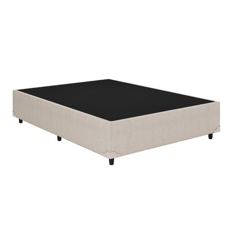 Cama Box Base Universal CRC Linhão Palha 128x188x20