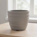 Ver imagem 4 de Vaso para Flores Tramontina Inca 24cm Polietileno Granito Areia Decorativo