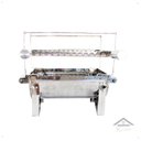 Ver imagem 6 de Churrasqueira Carvão Inox Bancada Pequena Churrasco Mesa Top