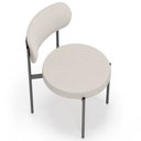 Ver mais imagens de Kit 04 Cadeiras Estofadas para Sala de Jantar Louvre L02 Linho Cru - Lyam Decor