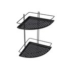 Ver imagem 1 de Porta Shampoo de Canto Duplo com Fundo Plástico - Stolf Preto