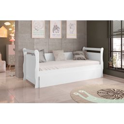 Cama Babá Infantil Prática Conforto Quarto Bebê Bella Framar - 2