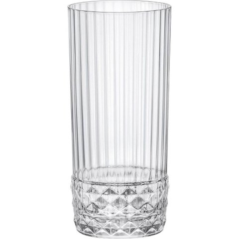 Bormioli Rocco America '20s Copo Long Drink 16x7x7cm 490ml Vidro Transp 6pç