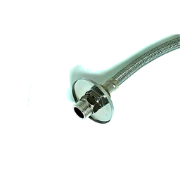 Engate Mangueira Flexível Trançado Aço Inox 40cm Quente Fria - 10 Engate Mangueira Flexível Trançado Aço Inox 40cm Quente Fria - 10