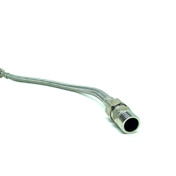 Engate Mangueira Flexível Trançado Aço Inox 40cm Quente Fria - 9 Engate Mangueira Flexível Trançado Aço Inox 40cm Quente Fria - 9