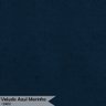 Banco Recamier Estofado Luana Base Gold Veludo Azul Marinho - Montanaris Decor - 7