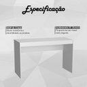 Ver imagem 6 de Escrivaninha e Estante Livreiro para Escritorio B30 Branco Novam