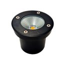 Ver imagem 1 de Balizador de Embutir Piso Solo Preto Ip67 Led 7w 3000k Bivolt