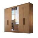 Ver imagem 3 de Guarda Roupa Marselha 6 Portas 6 Gavetas Com Espelho Clic Móveis