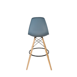 Banqueta Alta Charles Eames Eiffel 133bpp:azul/1 - 3