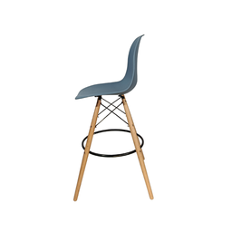 Banqueta Alta Charles Eames Eiffel 133bpp:azul/1 - 2