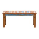 Ver imagem 3 de Banco Ripado 1m Madeira Maciça Pátina