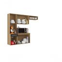 Ver imagem 2 de Cozinha Compacta Carol 6 Portas 1 Gaveta MDF-MDP 163cm Grafite Aramóveis