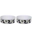 Ver imagem 1 de Kit Comedouro e Bebedouro de Porcelana 600ml Patinhas Cachorro