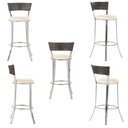 Ver imagem 5 de Kit Banqueta Bistro para Bar, Cozinha, Balcão em Alumínio e Fibra Tc Zanutto 6 Unidades Argila