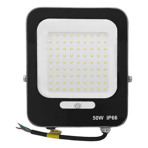 Refletor Led BLR 50H Pro 120 Lumens 6500K Branco Frio 50W Preto CTB