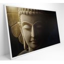 Ver imagem 2 de Quadro Buda Face - 120x80 Cm - Tecido Canvas