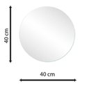 Ver imagem 4 de Espelho Redondo com Led Multiuso Lapidado Pendurador In House Decor