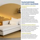 Ver imagem 5 de Capas Sofá Sôma Chaise Braço Lateral CabeCasa MadeiraOriginals Bege/Marrom
