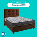 Ver imagem 4 de Kit Cama Box Bau + Cabeceira + Colchão Casal D33 - Iso100 - Ortobom